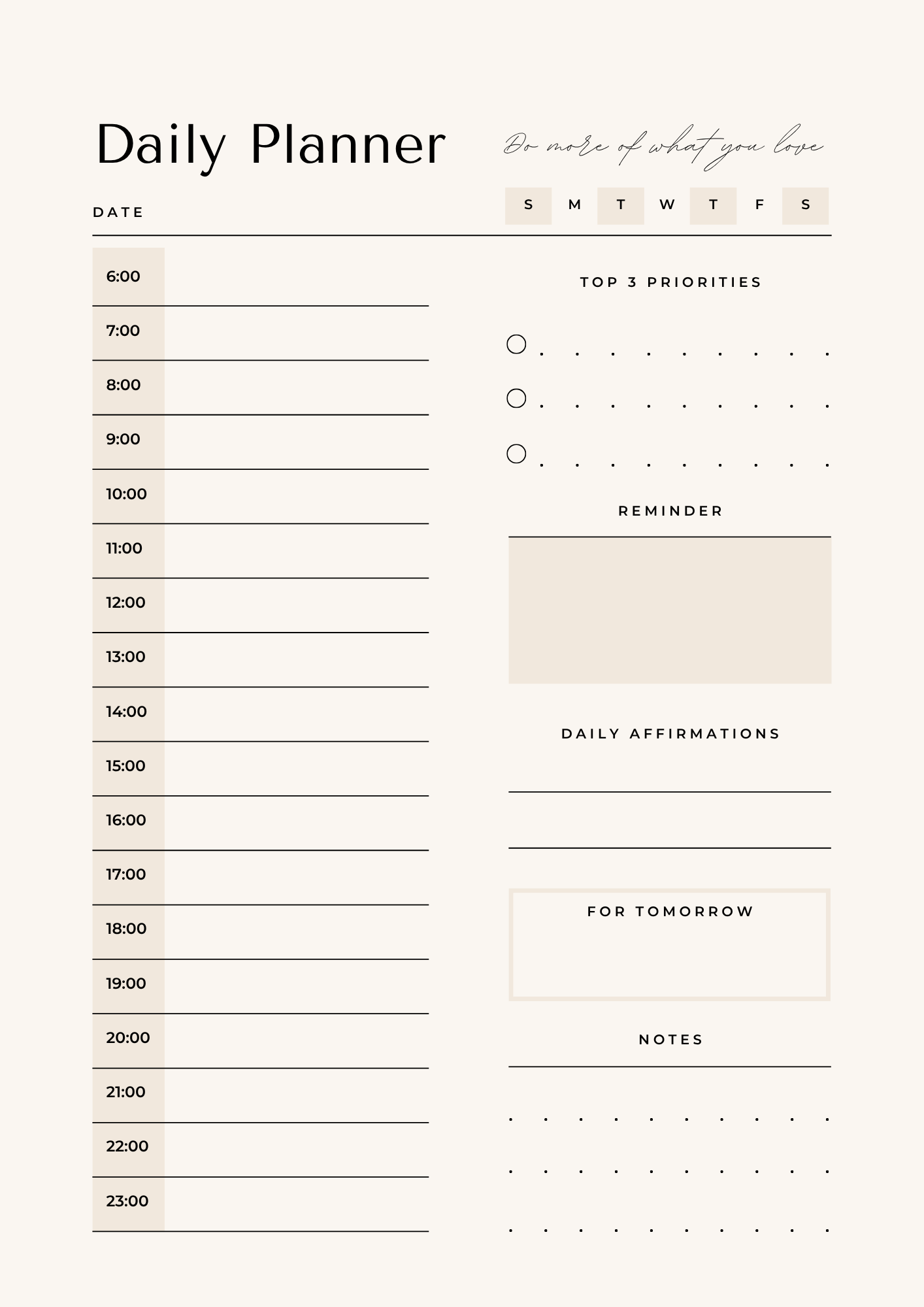 Beyond the 9–5 + Daily Planner